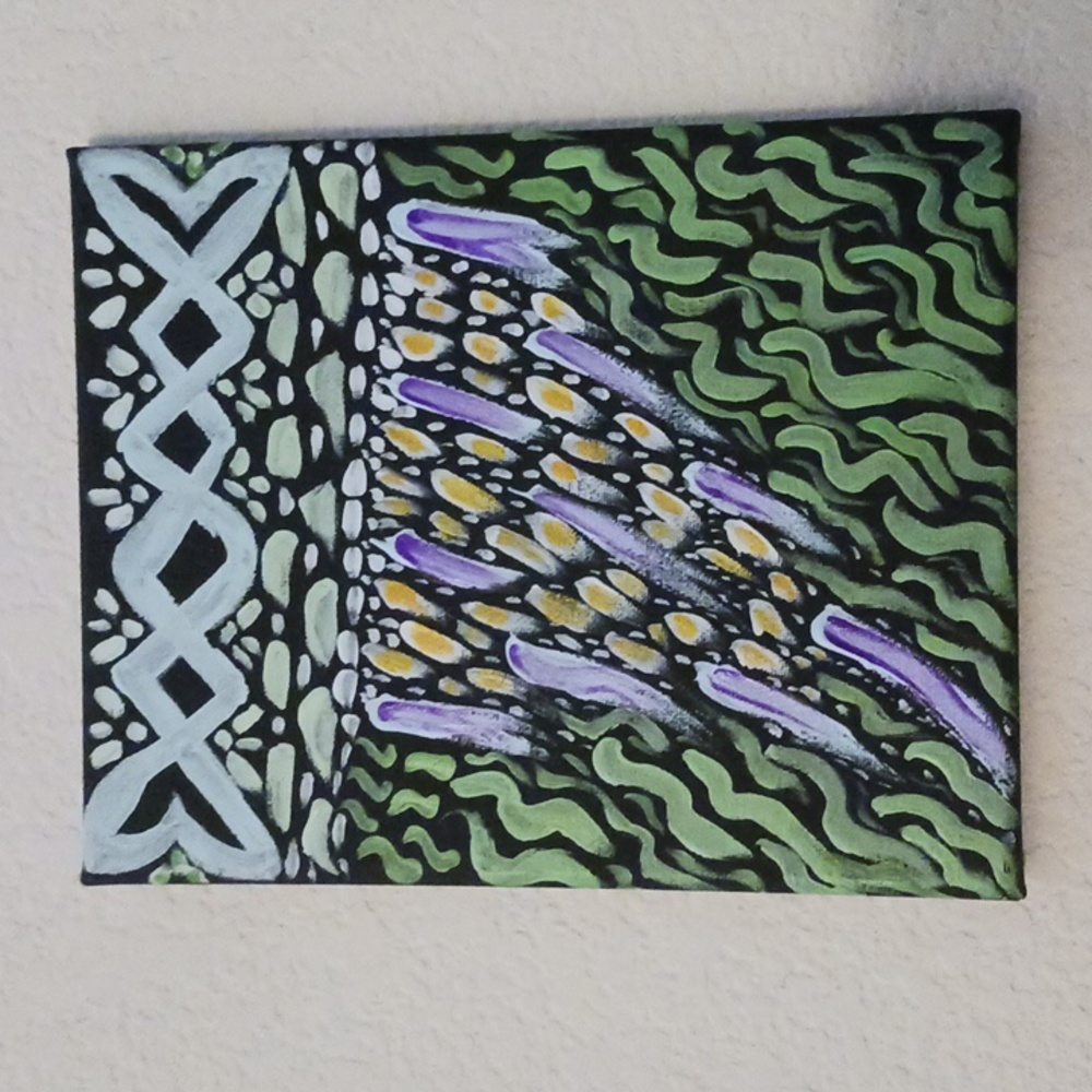 Abstract Handpainted Artwork - Picture 6 of 8